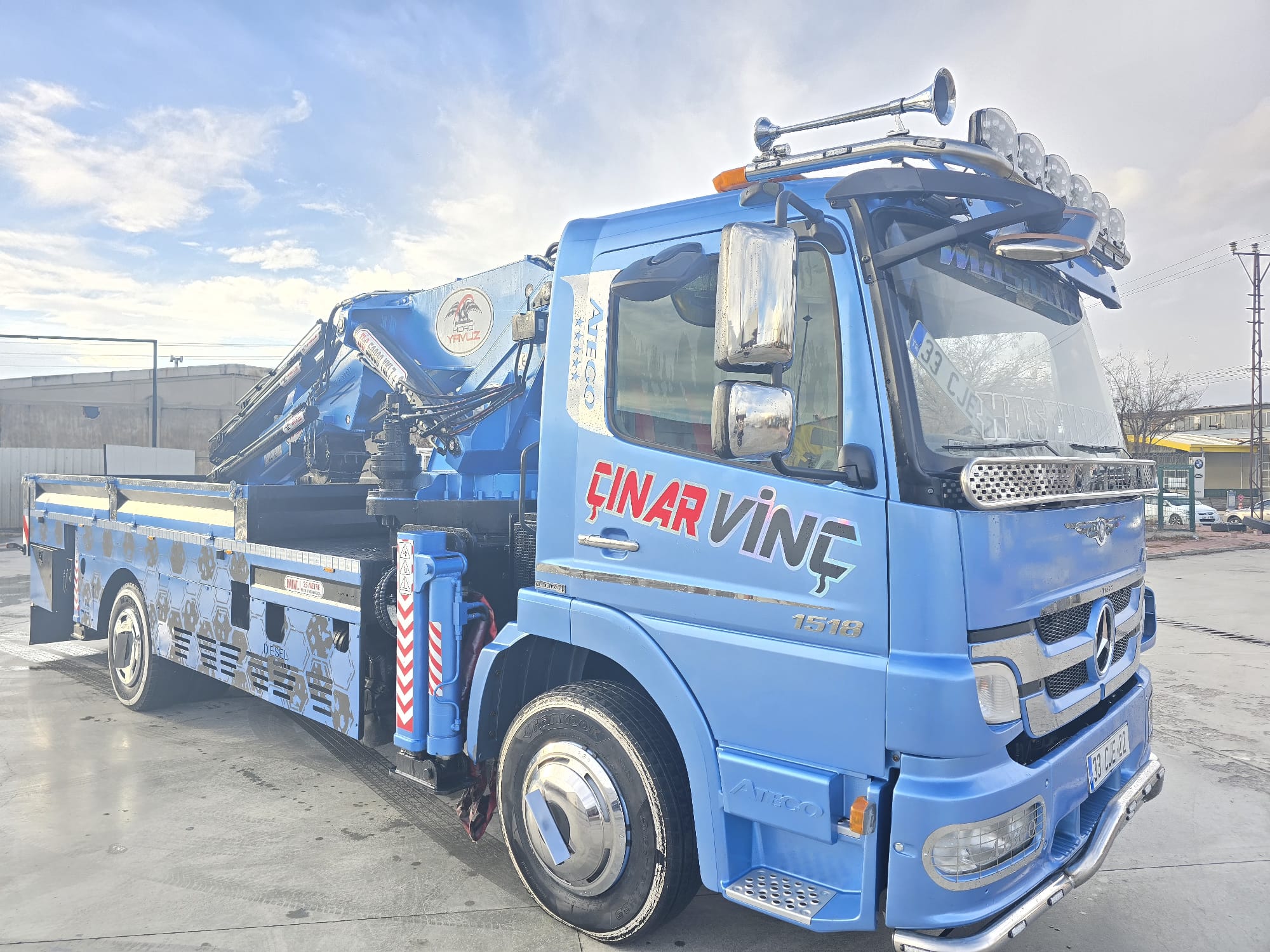 2014 MODEL 17 TON HİDROYAVUZ İMALATI