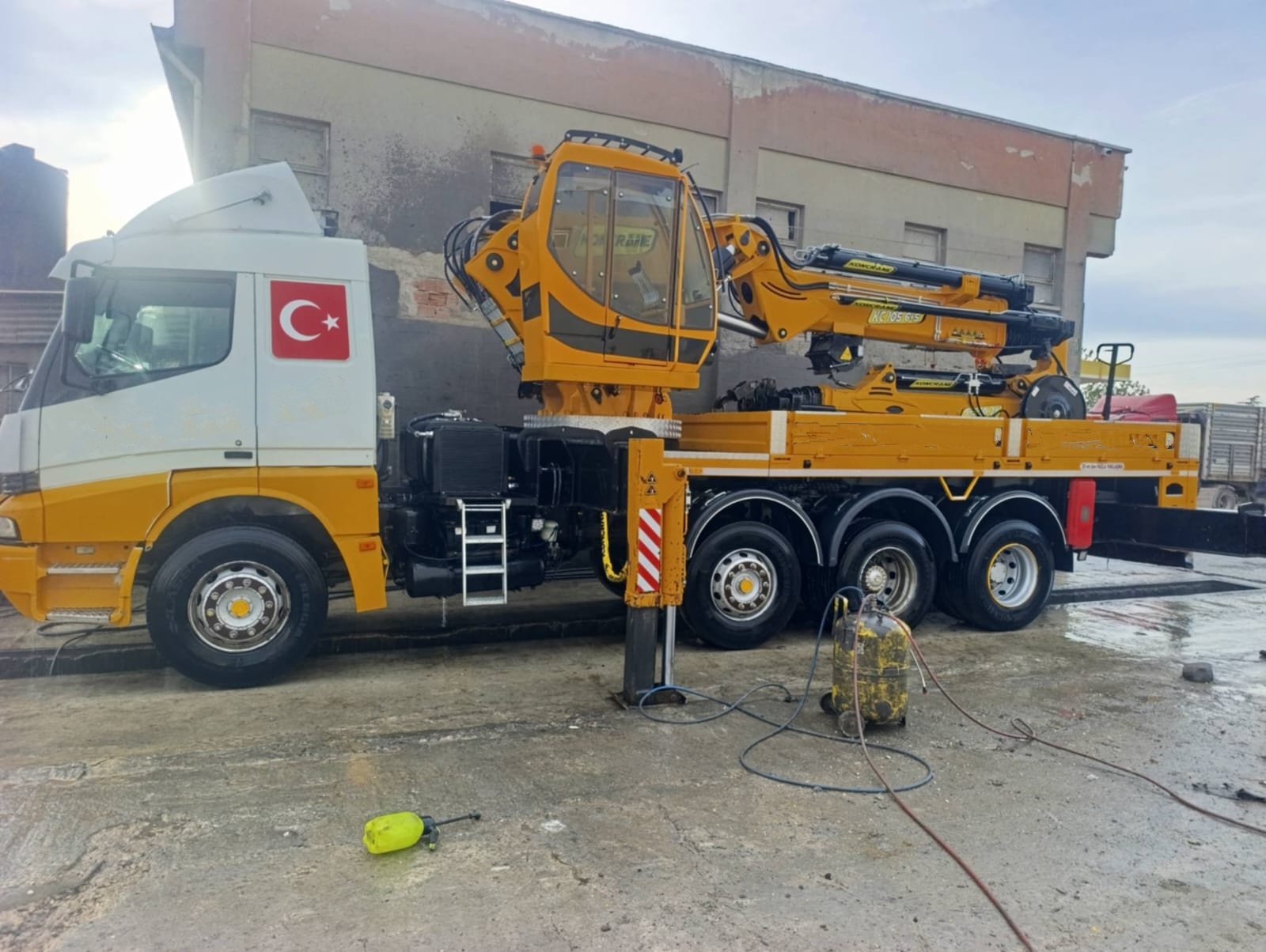 2024 MODEL 35 TON KONCRANE İMALATI