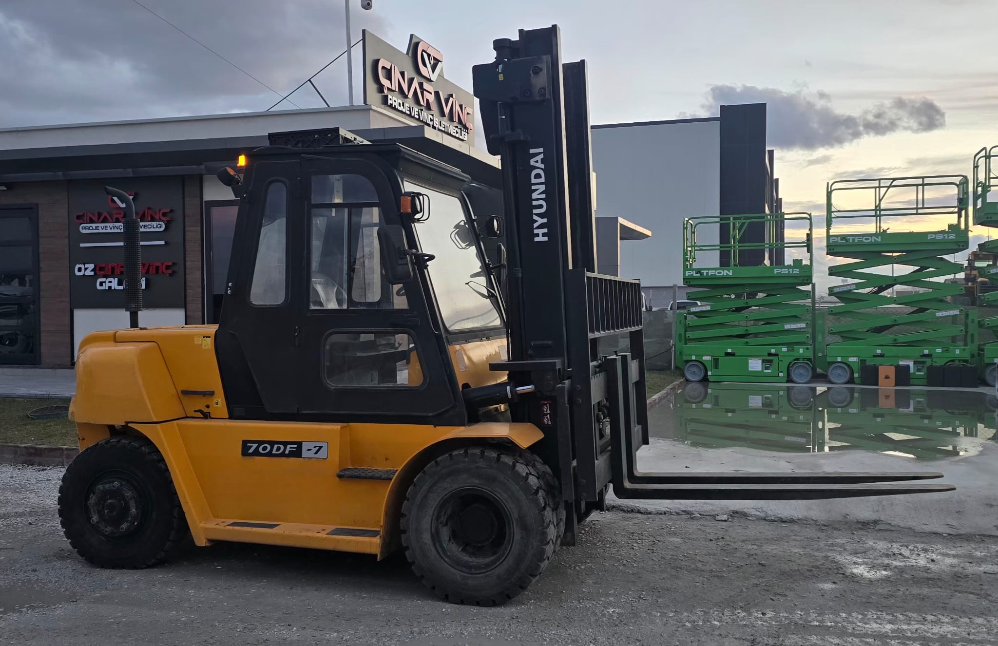 2021 MODEL 7 TON HYUNDAİ FORKLİFT